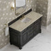 Brookfield 60" Single Vanity in Black Onyx With Tajnar Eclos Top