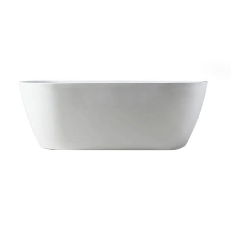 Bryn B6730 67 x 30 Freestanding Soaker Tub Chrome Faucet