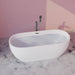 Bryn B6730 67 x 30 Freestanding Soaker Tub Oval Soaking Tub