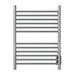 Cape Model 2332 Towel Warmer in Polished Stainless Front View