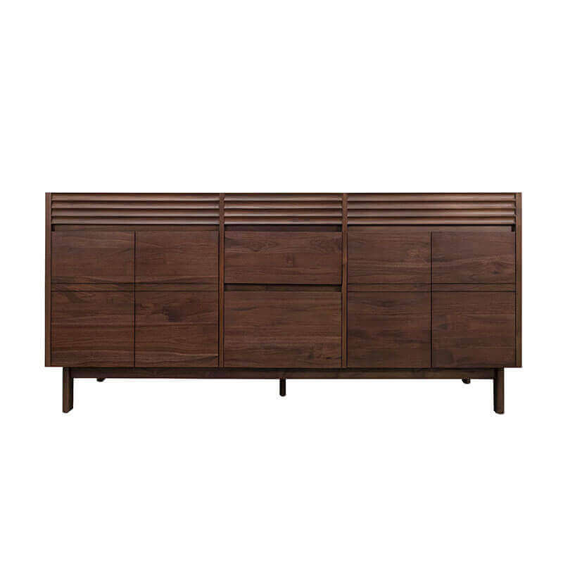 Carina 72  inch Double Vanity Coffee Teak Cabinet only
