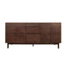 Carina 72  inch Double Vanity Coffee Teak Cabinet only