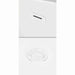 Carissa 67" Freestanding Acrylic White Bathtub With Shiny White Trim and Brushed Gold Faucet Pop Up Drain and Overflow Plate