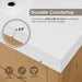 Cascadia 60 inch Double Bathroom Vanity with Top Weathered Fir Countertop