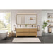 Cascadia 72 Double Bathroom Vanity with Top Weathered Fir Front View