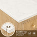 Cecil 48 Single Bathroom Vanity with Top White Oak Countertop