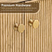 Cecil 48 Single Bathroom Vanity with Top White Oak Hardware