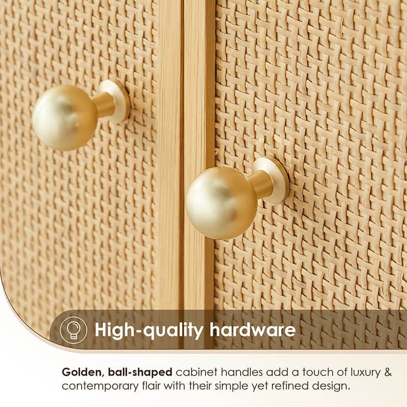 Cedar 60 Double Bathroom Vanity with Top Natural Wood Hardware