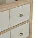Celeste 48 Inch Single Vanity in Sunwashed Oak With Embossed Shagreen With Stainless Steel Toggle Style Knobs