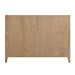 Celeste 48" Single Vanity in Sunwashed Oak With Embossed Shagreen Back View