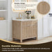 Cerrito 36 inch Single Bathroom Vanity with Top Natural Oak Timeless Design