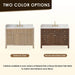 Cerrito 48 Single Bathroom Vanity with Top Natural Oak Color Option