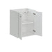 Chianti 24 Single Vanity Glossy White Open Door