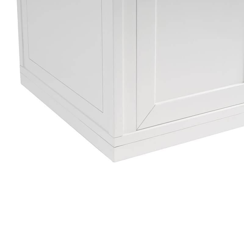 Chicago 30 Single Vanity in Glossy White Up Close Without Leg
