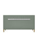Chicago 60" Double Vanity Smokey Celadon Back View