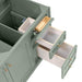 Chicago 60 Inch Double Vanity Smokey Celadon Drawers