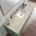 Chicago 60" Single Vanity in Smokey Celadon With Tajnar Eclos Top