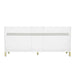 Chicago 72" Double Vanity Glossy White Back View