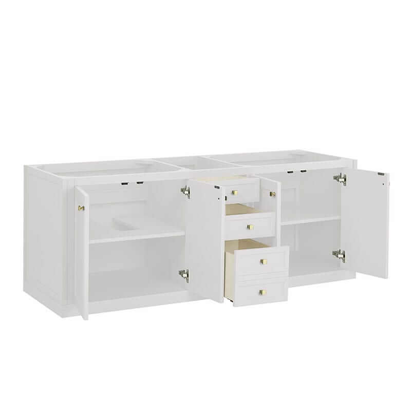 Chicago 72 Double Vanity With Glossy White