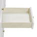 Chicago 72 Inch Double Vanity Glossy White Drawer