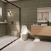 Coit Integrated SMART Bidet Toilet Corner View Bathroom Set Up