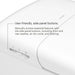 Coit Integrated SMART Bidet Toilet Side-Panels Button