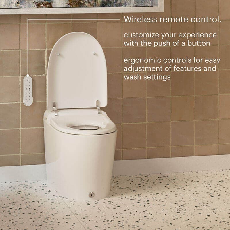 Coit Integrated SMART Bidet Toilet With Wireless Remote Control
