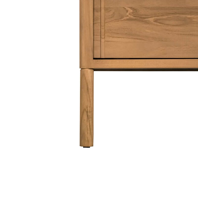 Colbie 42 inch Single Sink Teak Bathroom Vanity Natural Teak Cabinet Only Base