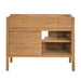 Colbie 42 inch Single Sink Teak Bathroom Vanity Natural Teak Cabinet Only Front View