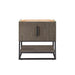 Columbia 31.5" Single Vanity in Ash Gray Matte Black Cabinet Only