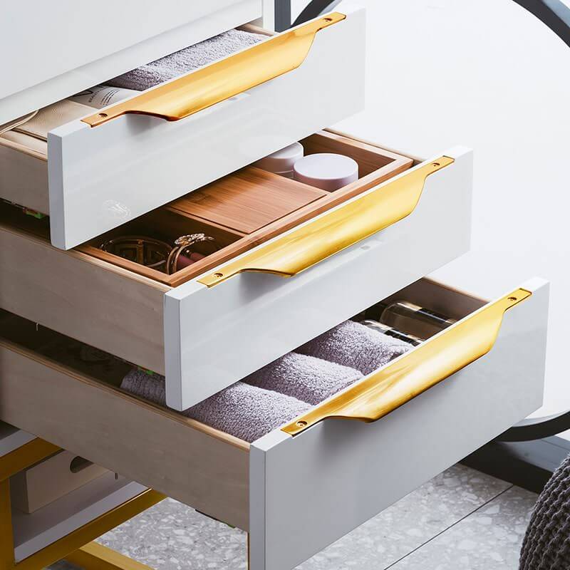 Columbia 36 Inch Single Vanity Up Close Drawers