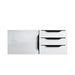 Columbia 36" Single Wall Mount Vanity in Glossy White Matte Black Cabinet Only