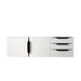 Columbia 48" Single Wall Mount Vanity in Glossy White Matte Black Cabinet Only