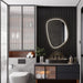 Cora LED Mirror Installed in a Bathroom