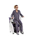 Dignity Lifts Deluxe Toilet Lift With Purple Toilet in Use Step 3