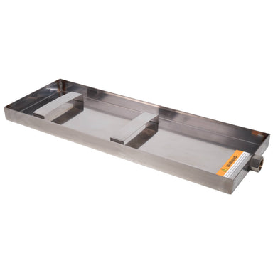 Drip Pan for MS and Super Series Generators Top and Side View