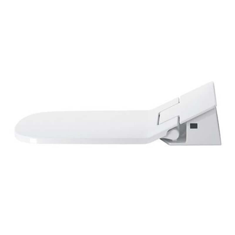 duravit 611200 sensowash slim toilet seat left view