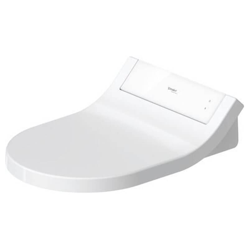 duravit 613000011001300 classic shower toilet seat corner view