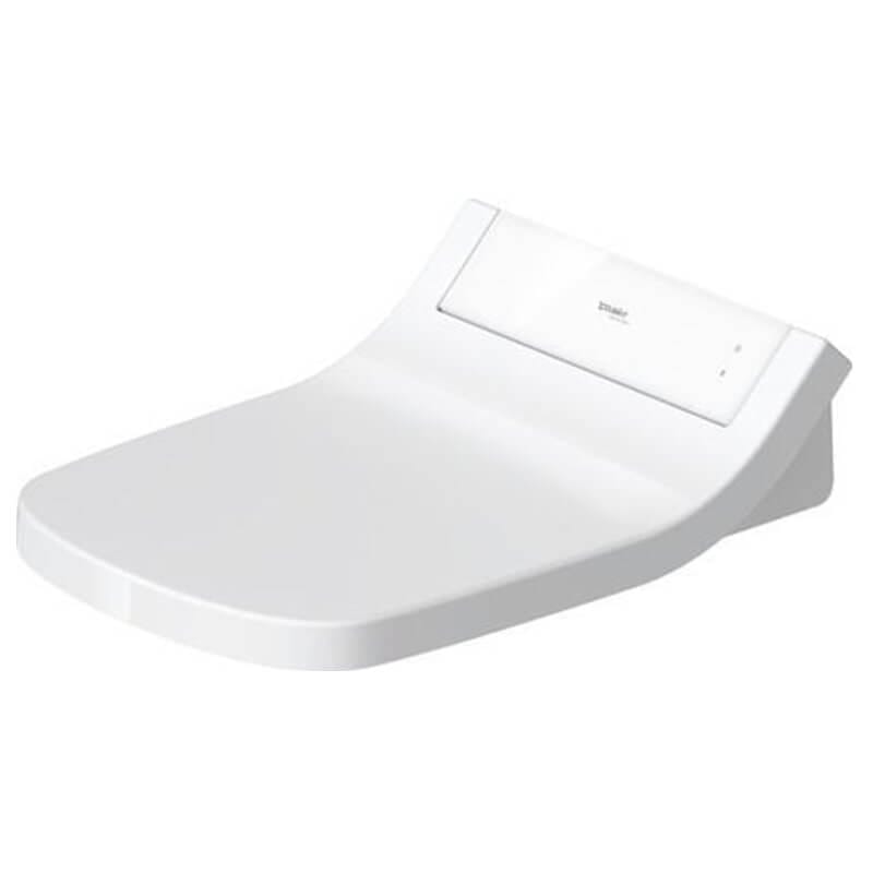 duravit 613200011001300 classic shower toilet seat corner view