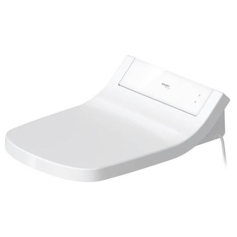 duravit 613200011041300 classic shower toilet seat corner view