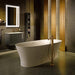 duravit 700330 cape cod bathtub corner view