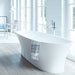 duravit 700330 cape cod bathtub left side view lifestyle