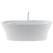 duravit 700330 cape cod freestanding bathtub front view