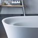 duravit cape cod 700330 freestanding bathtub lifestyle up close