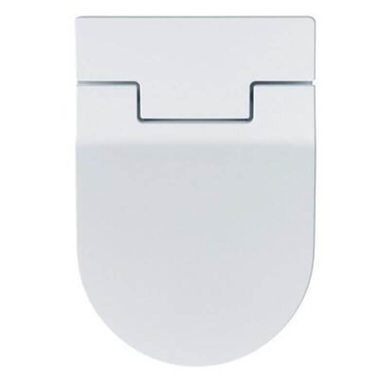 duravit sensowash 611000 slim shower toilet seat top view