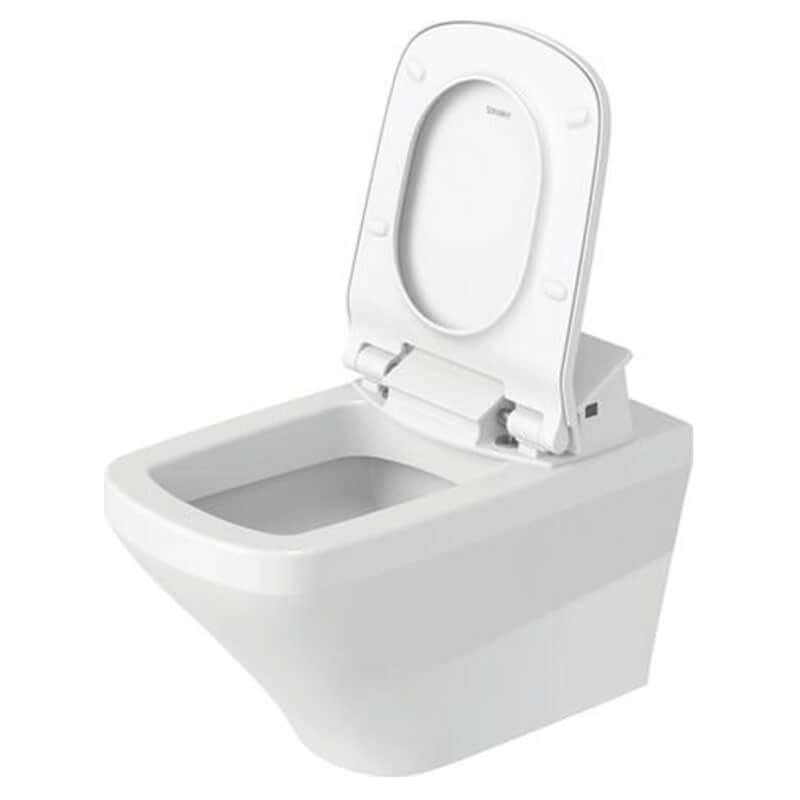 duravit sensowash 611200 slim toilet seat open lid open seat with toilet