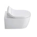 duravit sensowash classic shower toilet seat right side view with toilet