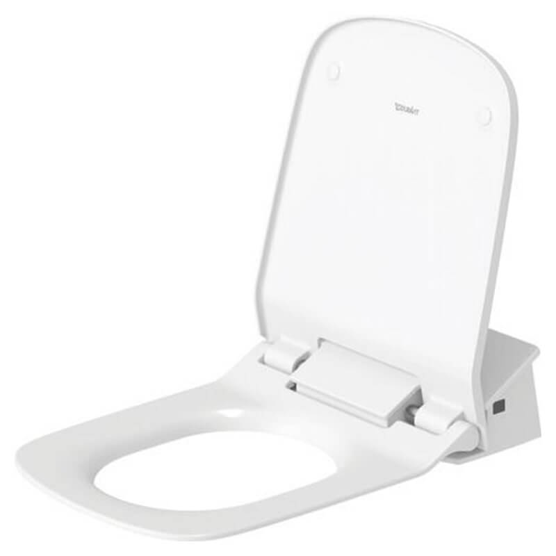 duravit sensowash slim toilet seat up close