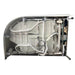 EAGO AM124ETL-L 6 ft Right Drain Corner Acrylic White Whirlpool Bathtub for Two Engineering Backbone