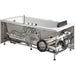 EAGO AM154ETL-R5 5 ft Acrylic White Rectangular Whirlpool Bathtub with Fixtures Side Panel Infrastructure